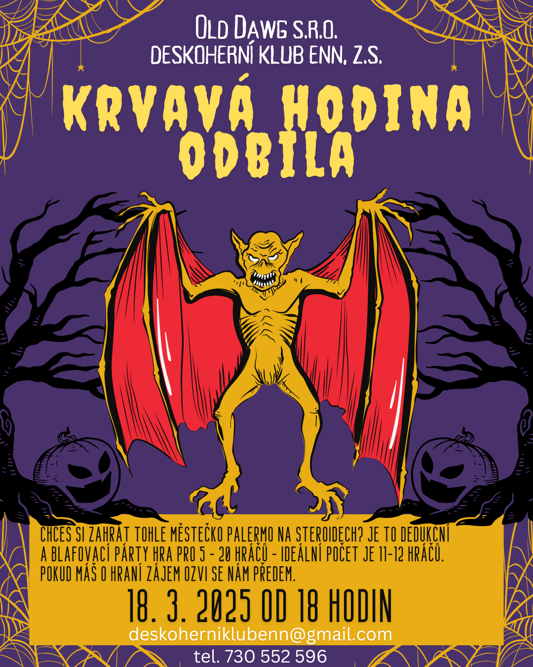 hodina příspěvek